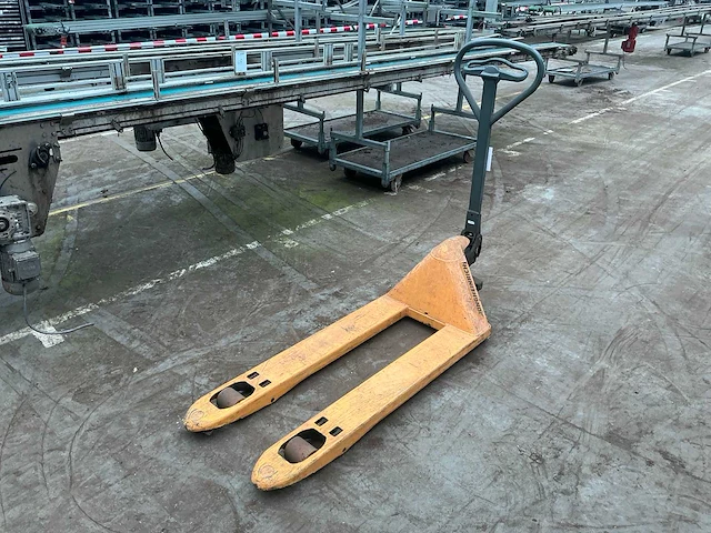 2020 jungheinrich hand hydraulische palletwagen - afbeelding 1 van  7