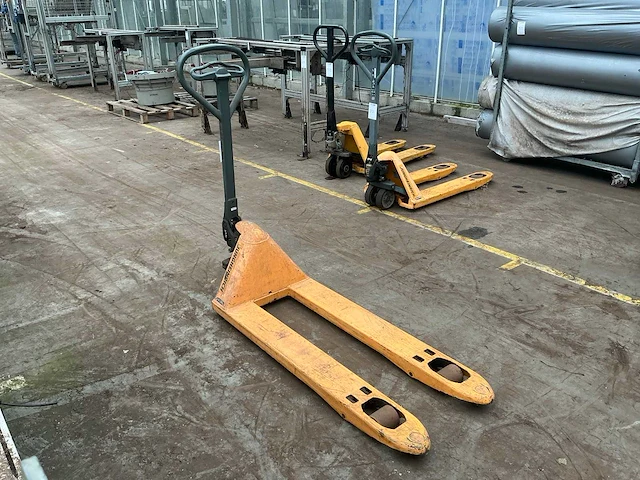 2020 jungheinrich hand hydraulische palletwagen - afbeelding 3 van  7
