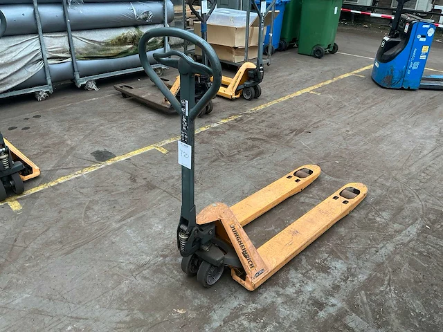 2020 jungheinrich hand hydraulische palletwagen - afbeelding 4 van  7