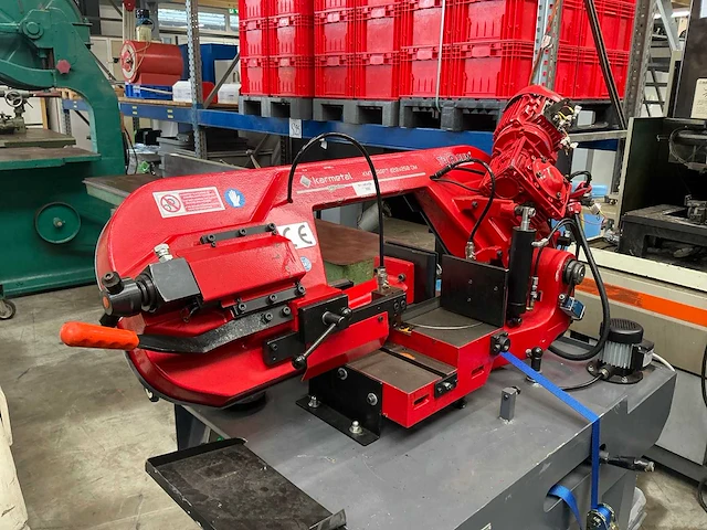 2020 karmetal kmt craft 220x250 dm metalen horizontale bandzaagmachine - afbeelding 1 van  7