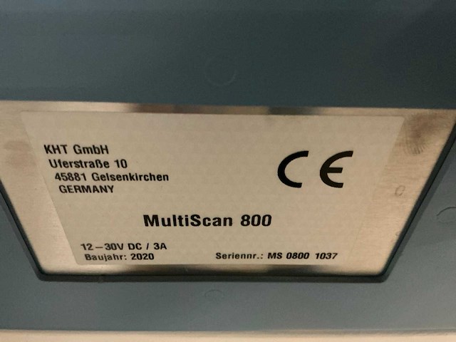 2020 kht multiscan 800 - afbeelding 7 van  7