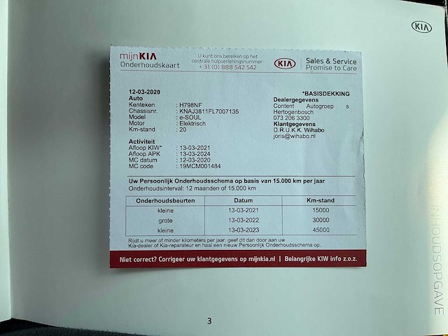 2020 kia e-soul executiveline 64 kwh personenauto - afbeelding 26 van  41