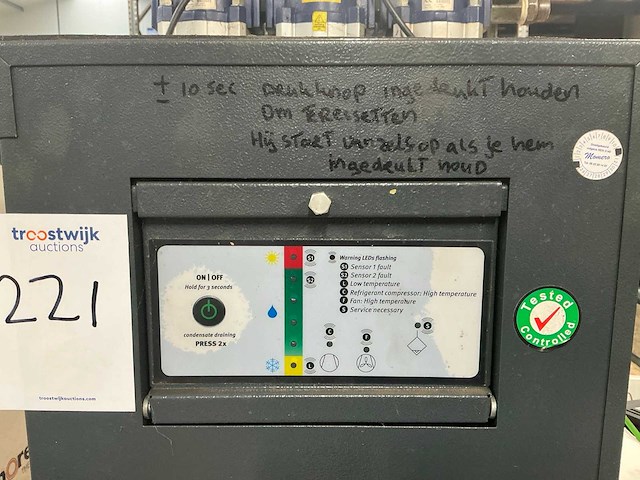 2020 km compac-1800 luchtdroger - afbeelding 3 van  5