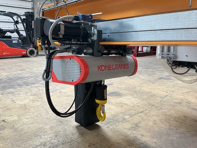 2020 konecranes 2.000 kg x 13,80 m bovenloopkraan - afbeelding 2 van  19