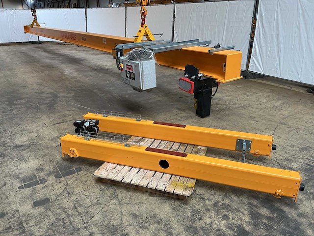 2020 konecranes 2.000 kg x 13,80 m bovenloopkraan - afbeelding 1 van  19