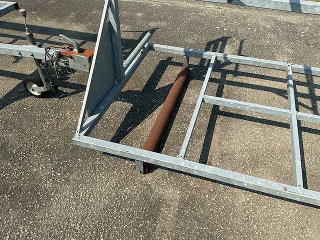 2020 kraay steigeraanhanger aanhangwagen + 2 steigerbokken - afbeelding 17 van  27