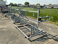 2020 kraay steigeraanhanger aanhangwagen + 2 steigerbokken - afbeelding 11 van  27