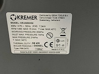 2020 kremer kr-5300 hw hogedrukreiniger - afbeelding 9 van  9