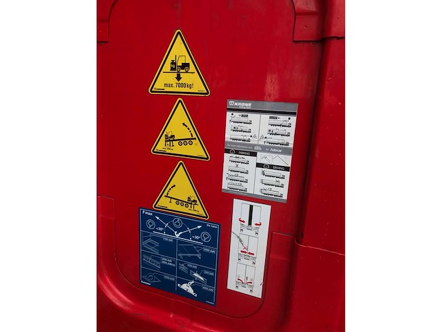 2020 krone sd oplegger - afbeelding 24 van  30