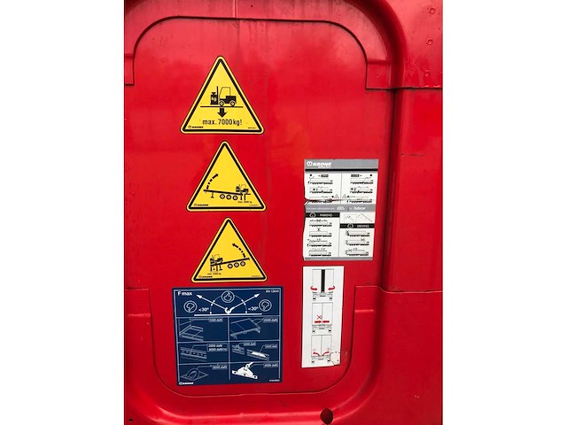 2020 krone sd oplegger - afbeelding 29 van  35