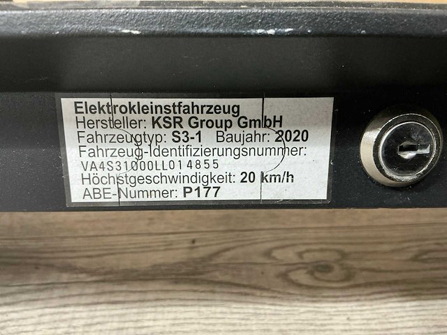 2020 ksr s3-1 elektrische step - afbeelding 3 van  4