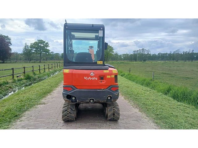 2020 kubota kx027-4 minigraafmachine - afbeelding 16 van  20