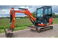 2020 kubota kx027-4 minigraafmachine - afbeelding 1 van  12
