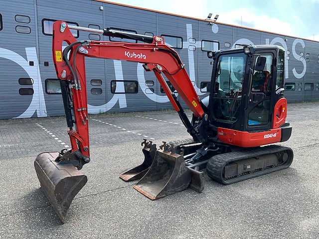 2020 kubota kx042-4 midigraafmachine - afbeelding 1 van  41