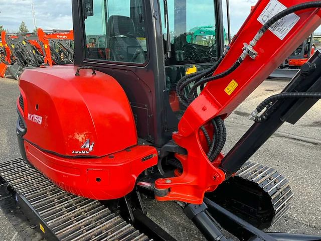 2020 kubota kx155-3 midigraafmachine - afbeelding 10 van  31