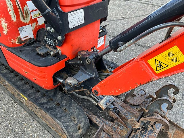 2020 kubota u10-3 minigraafmachine - afbeelding 9 van  28