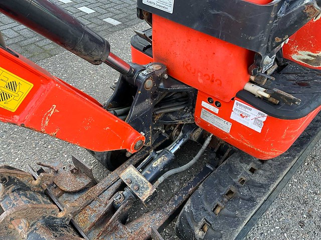 2020 kubota u10-3 minigraafmachine - afbeelding 24 van  28
