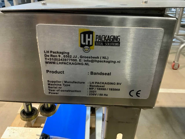 2020 lh fr-770ii doorloopbandsealmachine - afbeelding 5 van  6