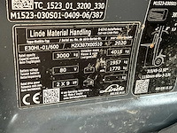2020 linde e 30 vorkheftruck - afbeelding 13 van  14
