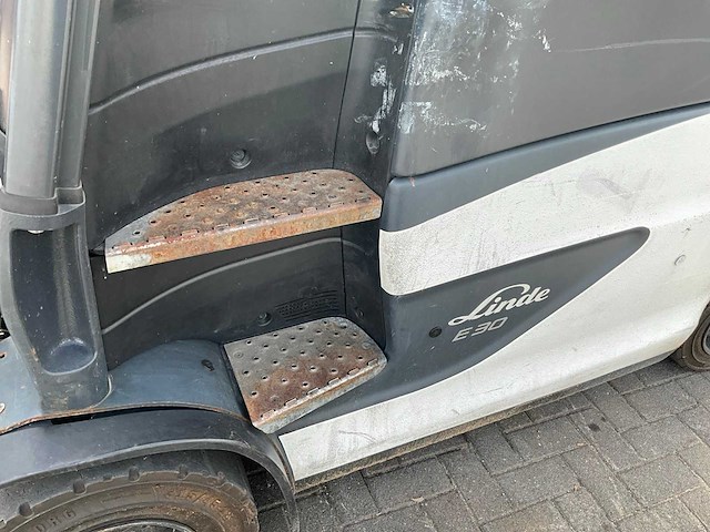 2020 linde e 30 vorkheftruck - afbeelding 11 van  25
