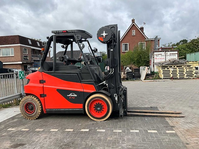 2020 linde e 70 vorkheftruck - afbeelding 19 van  24