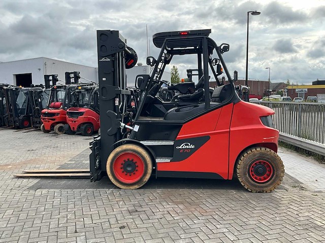 2020 linde e 70 vorkheftruck - afbeelding 22 van  24