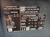 2020 linde e16h-02 vorkheftruck - afbeelding 5 van  18