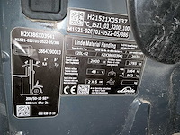 2020 linde e20 evo vorkheftruck - afbeelding 15 van  20