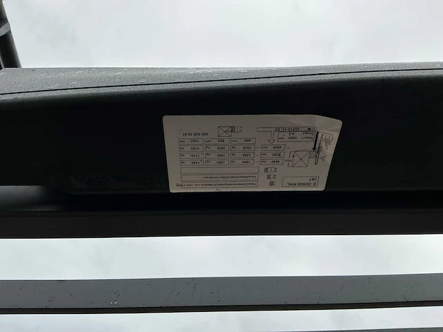 2020 linde e30 rhl-01/600 vorkheftruck - afbeelding 13 van  22