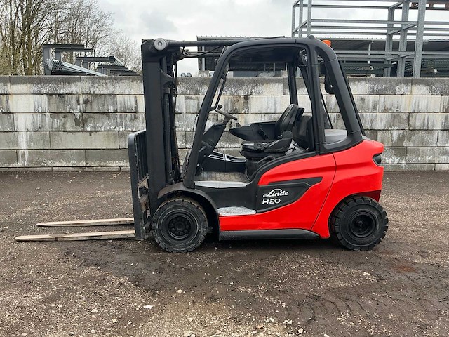 2020 linde h20d-01/600 vorkheftruck - afbeelding 12 van  32