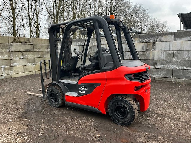 2020 linde h20d-01/600 vorkheftruck - afbeelding 23 van  32