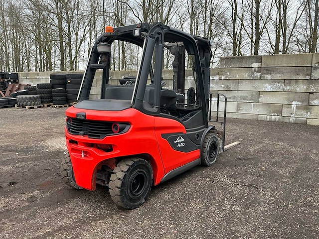 2020 linde h20d-01/600 vorkheftruck - afbeelding 28 van  32
