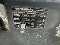 2020 linde h20d-01/600 vorkheftruck - afbeelding 3 van  3