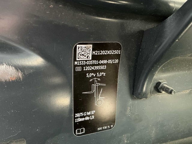 2020 linde h30t-01 vorkheftruck - afbeelding 17 van  28