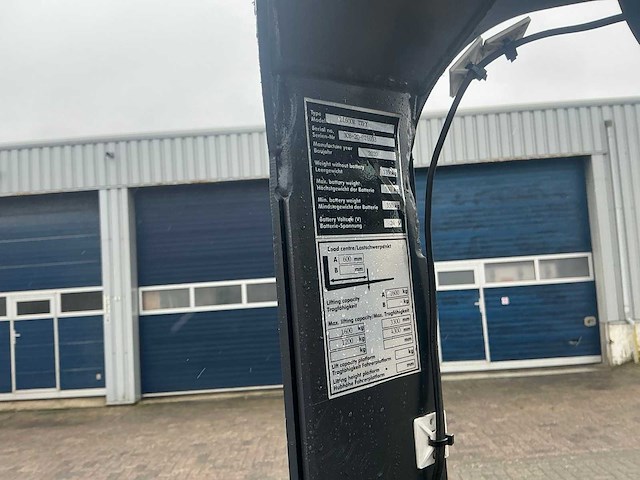 2020 linde l1600r reach truck - afbeelding 6 van  15