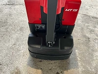 2020 linde mt15 elektrische palletwagen - afbeelding 7 van  10