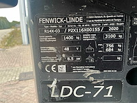 2020 linde r14x-03 reach truck - afbeelding 11 van  19