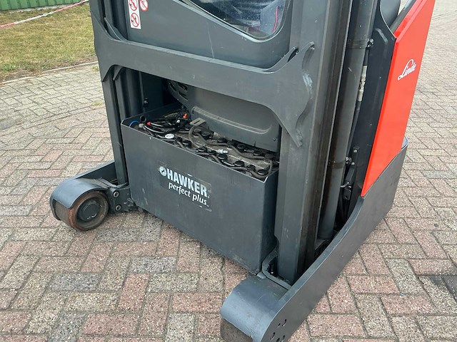 2020 linde r14x-03 reach truck - afbeelding 7 van  19