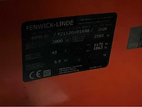 2020 linde r20g- 01 2000kg lepelversteller reach truck - afbeelding 10 van  18