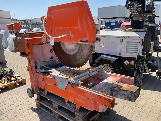 2020 lissmac dts 1000v steenzaagmachine / bloksteenzaagmachine - afbeelding 7 van  14