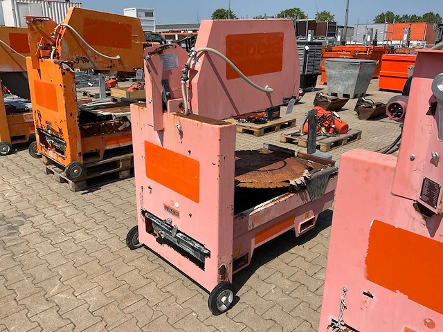 2020 lissmac dts 1000v steenzaagmachine / bloksteenzaagmachine - afbeelding 5 van  12