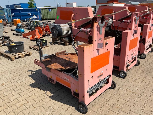 2020 lissmac dts 1000v steenzaagmachine / bloksteenzaagmachine - afbeelding 6 van  12