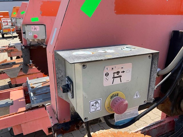 2020 lissmac dts 1000v steenzaagmachine / bloksteenzaagmachine - afbeelding 10 van  12