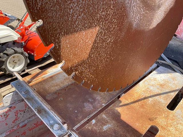 2020 lissmac dts 1000v steenzaagmachine / bloksteenzaagmachine - afbeelding 13 van  14