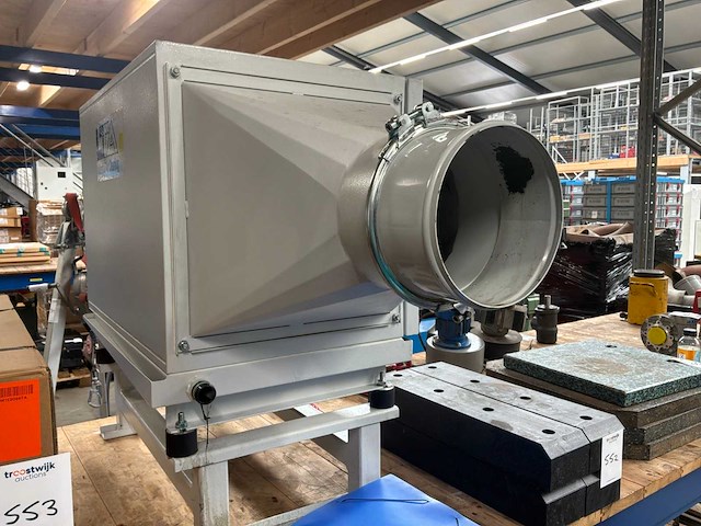 2020 lta industrial air cleaning e 120-bsc-1-h industriële filterunit - afbeelding 9 van  10