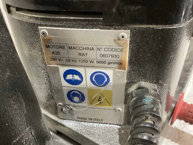2020 macrotec ra 7 parketschuurmachine - afbeelding 4 van  4