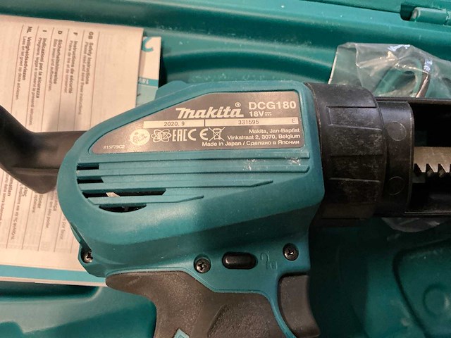 2020 makita dcg180 kitspuit - afbeelding 2 van  2