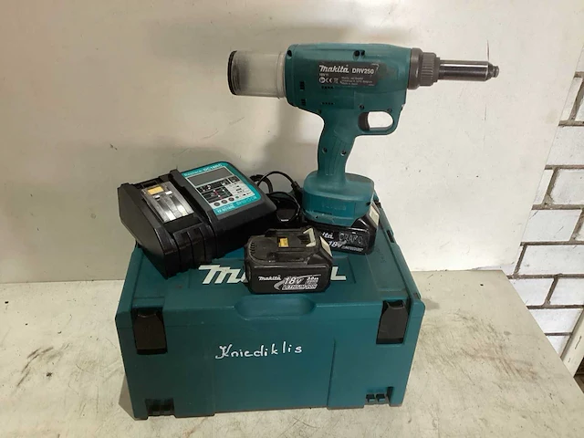 2020 makita drv 250 popnageltang - afbeelding 2 van  2