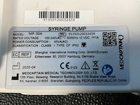 2020 medcaptian mp-30 syringe pump (2x) - afbeelding 8 van  9