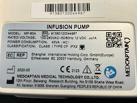 2020 medcaptian mp-60 syringe pump (3x) - afbeelding 7 van  15